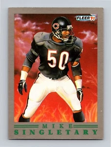 Mike Singletary 1991 Fleer Pro-Visions #4 HOF EX-NM - Picture 1 of 2