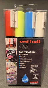Uni-Ball PWE-5M Penna penna pennarello liquido set proiettile medio di 4 colori 1,8-2,5 mm - Foto 1 di 4