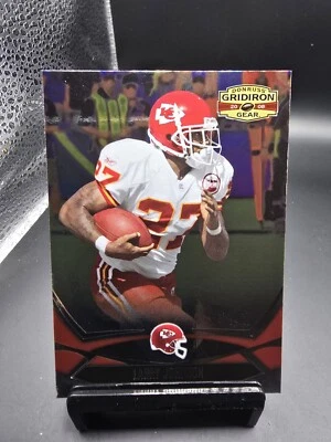 2008 Donruss Gridiron Gear Football #50 Larry Johnson - Kansas City Chiefs  - Image 1 of 2