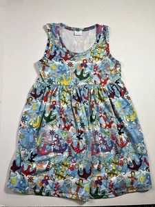 Boutique Disney World Land Anker maritime Figuren Kleid Alter 6-7 T 2XL - Bild 1 von 4