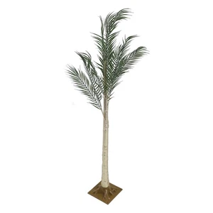 Artificial Lighted Palm Tree With 165 Led Light Beads 1.52M Glowing Artificial - Picture 1 of 22