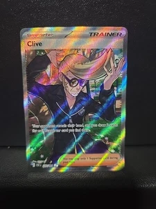 Clive - 227/091 - Illustration Rare Paldean Fates Pokemon NM 2024 Full Art - Foto 1 di 2