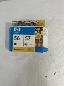 GENUINE HP 56 57 Black/Color Ink Cartridge for HP9650 7660 7960 EXPIRED - Zdjęcie 1 z 4