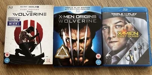 Blu-Ray Bundle : X-Men First Class, X-Men Origins Wolverine, The Wolverine - Picture 1 of 2
