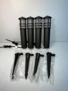 SUNVIE 4-Pack Low Voltage Pathway Lights 3W LED Landscape Pathway Lighting 3000K - Picture 1 of 1