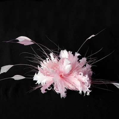 80 Colours Goose Feather Mount Flower Millinery Hat Fascinator Racing Theme - Image 1 of 4