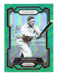 Panini Prizm Joe Jackson Green Prizms Cleveland Naps 11 2024 - Imagen 1 de 2