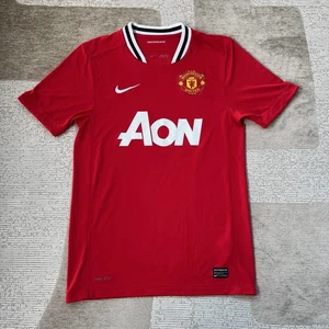 Nike Manchester United 2011-12 Home Soccer Jersey AON 423932-623 Men’s S Red - Picture 1 of 12