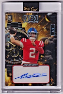 2024 Wild Card Jaxson Dart AUTO 1/1 QB1 (RC) - Bild 1 von 2