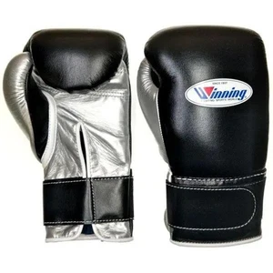 Winning Boxhandschuhe CO-MS-400B 12oz Schwarz Silber Pro Tape Typ JAPAN - Bild 1 von 1