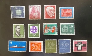 13 deutsche postfrische Gedenkmünzen, 1957-1959 - Bild 1 von 4