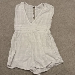 abercrombie kids girls white 9/10 Romper Swim Cover-up - Picture 1 of 4