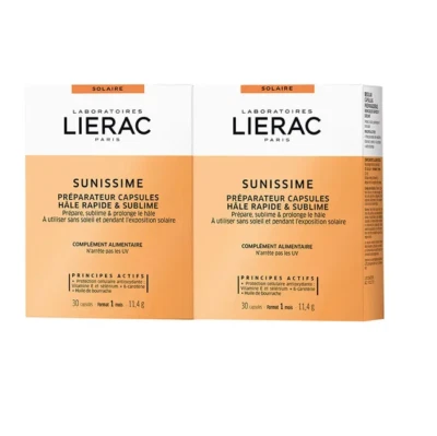 LIERAC Sunissime Duo tanning capsules, 2x30 pcs., PZN 15399479