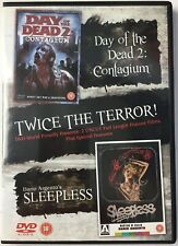 Day Of The Dead 2 Contagium / Sleepless Twice The Terror Rare Edition R2 DVD New
