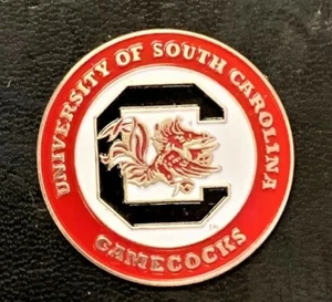 University of South Carolina - Gamecocks - Golf Ball Marker - Picture 1 of 3