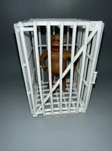 mego action figure parts lot Lost Continent playset Monkey Ape Gorilla cage - Picture 1 of 12