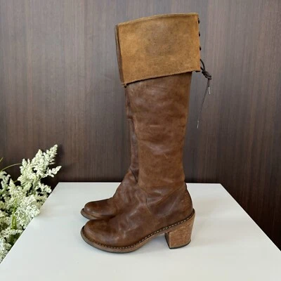 Botas de montar Fiorentini + Baker altas de cuero marrón talla 35,5 - (US 5,5) Foto 1 de 4