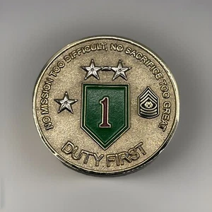 Moneda Comandante General 1ª División de Infantería del Ejército de los Estados Unidos por Excelencia - Imagen 1 de 3
