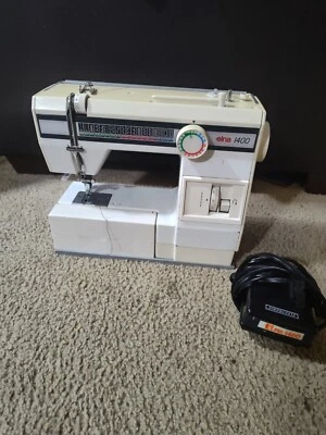 Elna 1400 Sewing Machine With Case. - Image 1 of 4