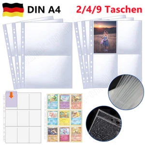 50-200x Sammelhüllen Prospekthüllen A4 Trading Cards Hülle Hüllen Sammelkarten - Bild 1 von 13