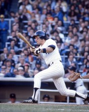 1978 New York Yankees BUCKY DENT Glossy 8x10 Photo Baseball Print Poster
