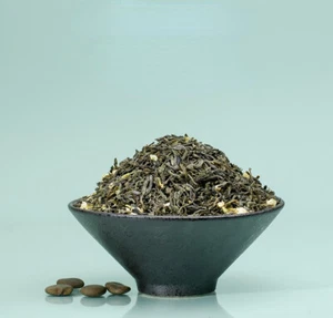 2023 Premium Jasmine Silver Green Tea 250g(8.8oz) Chinese Loose Leaf Yin Hao Tip - Picture 1 of 7
