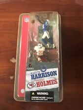 2004 McFarlane Toys Marvin Harrison  Priest Holmes 3" NFL Figurines Chiefs Colts