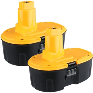 2Pack 18 Volt 5.5Ah for Dewalt 18V XRP Battery DC9098 DC9099 DC9096 NiMH DC9096S - Picture 1 of 5