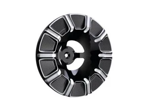 Arlen Ness Moto Motorcycle Motorbike Velocity 10-Gauge Air Cleaner Cover Black - Picture 1 of 1