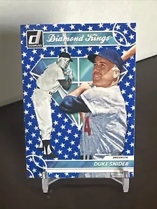 Duke Snider 2023 Donruss Baseball Diamond Kings Base Giorno dell'Indipendenza #9 - Foto 1 di 2