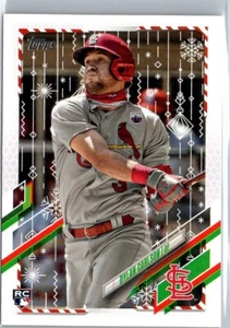 2021 Topps Holiday Metalic Dylan Carlson RC #HW106 - Picture 1 of 2