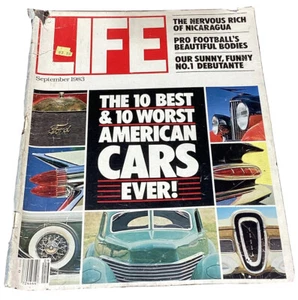 Vintage Life Magazine September 1983 Vol 6 #9 Best & Worst American Car 80s Ads - Picture 1 of 11