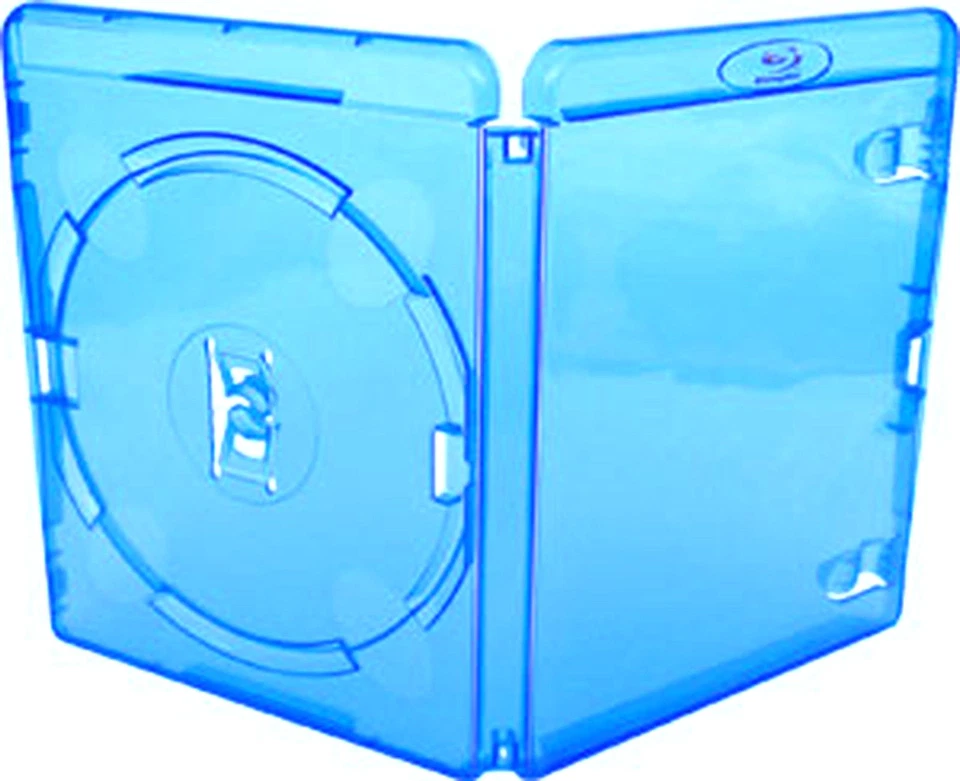 100 x Genuine Amaray Single Blu ray bluray dvd 15mm cases