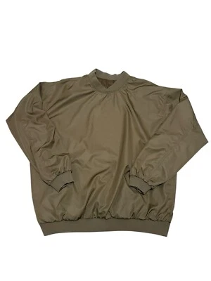 Chaqueta cortavientos reversible de golf Sun Mountain talla L pata de gallo oliva Foto 1 de 4