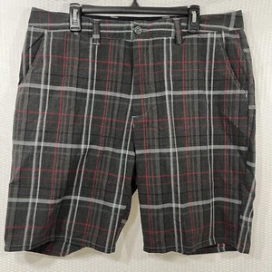 Travis Matthew Mens 38 Chino Plaid Check Performance Golf Shorts  - Picture 1 of 6