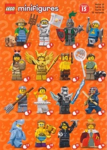 Lego Minifigure Series 15 Complete Factory Sealed Pre-Sorted 6137050 - Picture 1 of 3