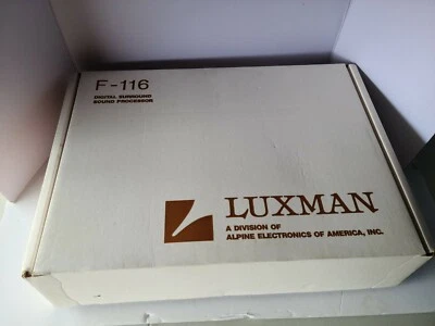 Luxman Digital Surround Sound Processor F-116 in a great working order  - Image 1 of 4