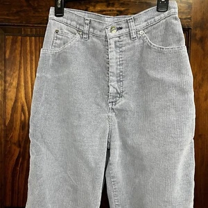 Vintage Lands End Square Rigger Damen Cordhose hellblau Größe 12 - Bild 1 von 11