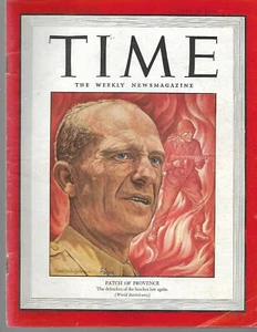 Time Magazine Patch of Provence August 28 1944 - Picture 1 of 1