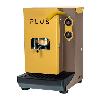 MACCHINA CAFFÈ A CIALDE IN CARTA AROMA PLUS ORO E TORTORA ESE 44+50 CIALDE OMAGG - Immagine 1 di 3