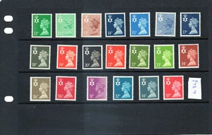 GB assorted regionals from N.I. all litho (20 vals) U/M, face value £4.34 - Picture 1 of 1