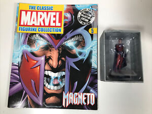 Classic Marvel Figurine Collection #5 Magneto Complete With Magazine