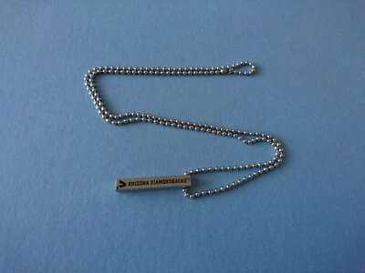 ARIZONA DIAMONDBACKS MLB LISCENSED BAR NECKLACE (20 inch chain) - NEW & SEALED - Image 1 of 3