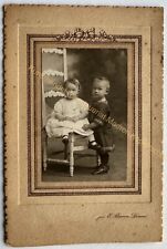 orig. Foto KAB Kinder 1911 Junge Mädchen E. Baron Douai 