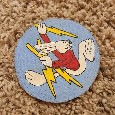 US Military WWII Flight Jacket Patch RKO Studios WW2 8th AAF - Image 1 of 2