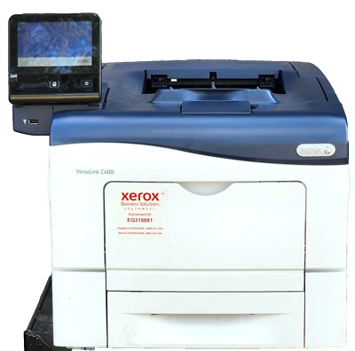 Xerox C400DN VersaLink Color All-In-One Laser Printer ADMIN PASSWORD UNKNOWN - Image 1 of 4