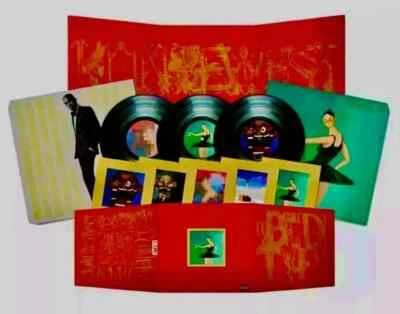 Kanye West My Beautiful Dark Twisted Fantasy LTD ED 3LP VINYL SET + ART & POSTER - Image 1 of 4