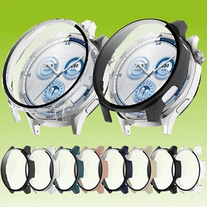 Do Huawei Watch GT 5 46mm Plastikowy zegarek PC Etui + ochrona H9 Hart Szkło - Zdjęcie 1 z 12