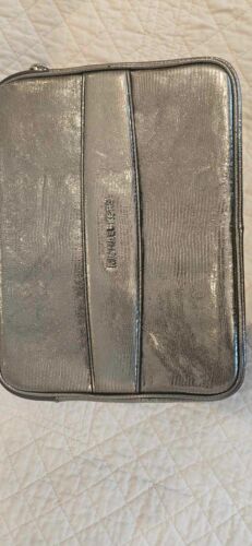 Michael Kors Silver Metallic iPad Case