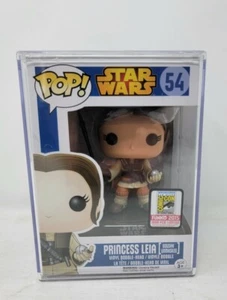 Funko Pop SDCC 2015 Star Wars Boushh Leia desenmascarado #54 Bobble LE 1008 - Imagen 1 de 8